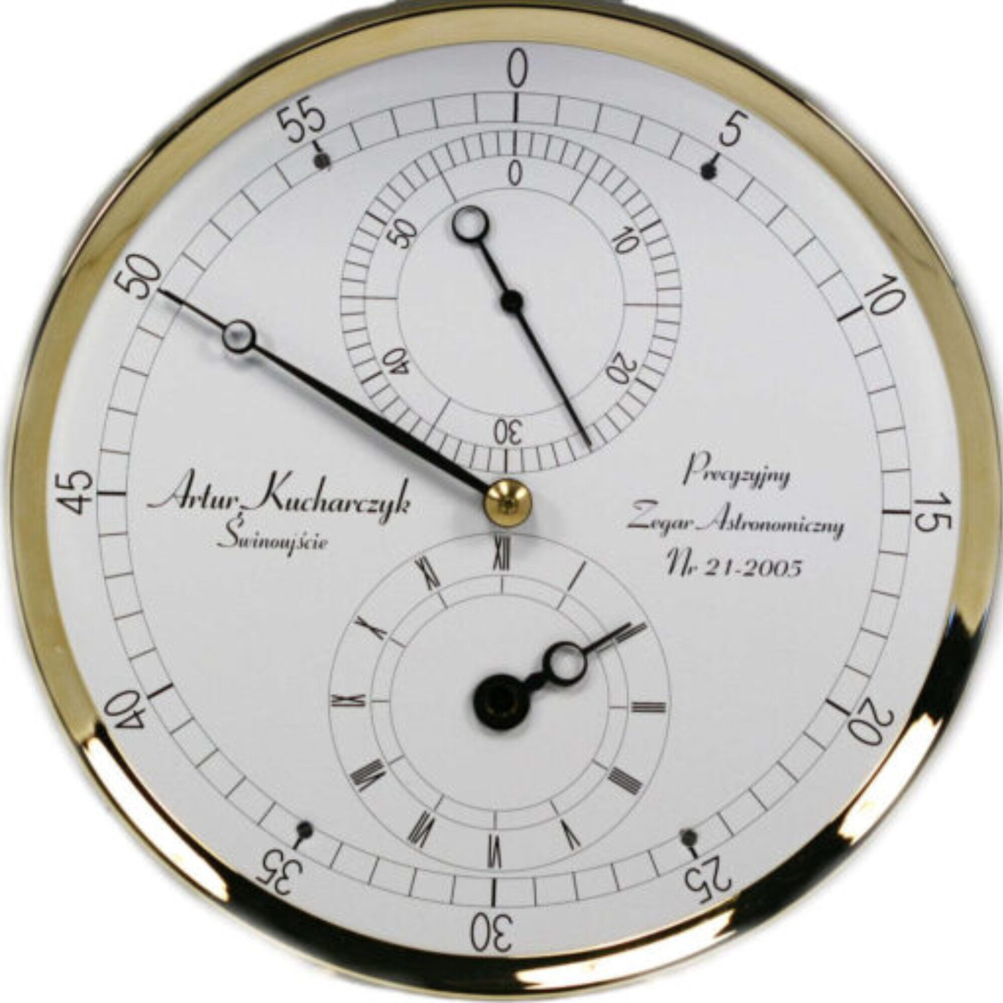 Precisions Astronomical Pendulum Regulator Clock